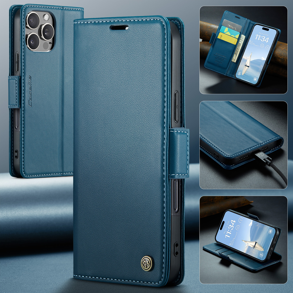 Чехол-книжка CaseMe Smooth iPhone 16 Pro Max