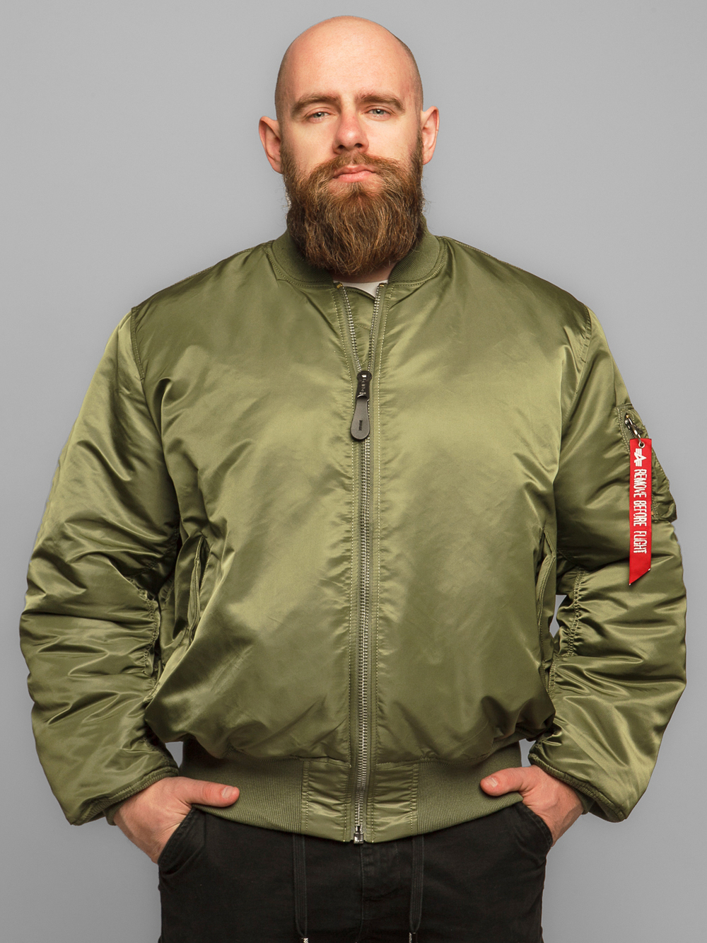 Бомбер утепленный Alpha Industries AL1700