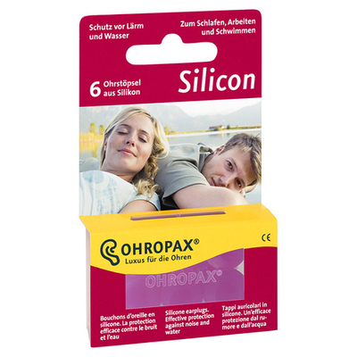 Беруши из силикона Ohropax Silicon Pink