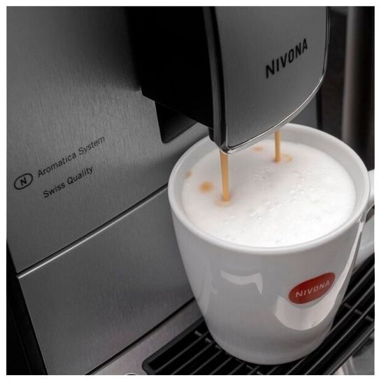 Кофемашина Nivona CafeRomatica 769, черный/серебристый