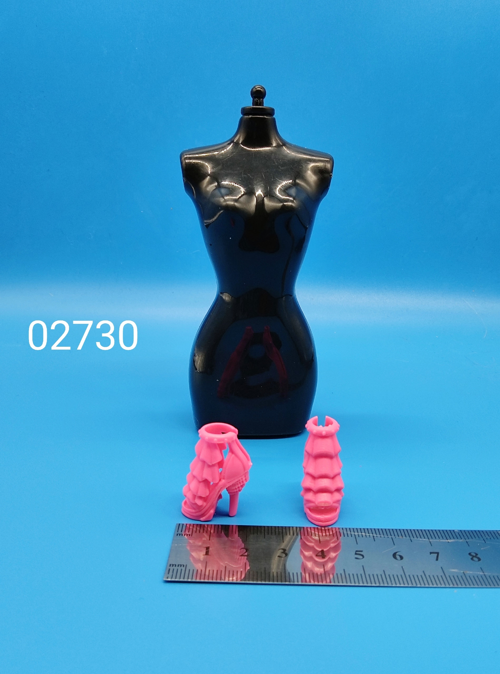 Обувь для куклы Барби винтаж туфли 02730