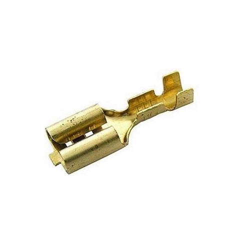 Клемма плоская гнездо 7,7мм/1-1,5мм  08-0912