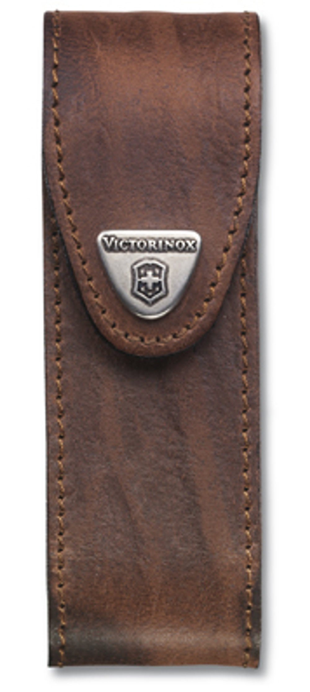 Чехол кожаный Victorinox для ножа 111 мм толщиной 4-6 уровней, коричневый