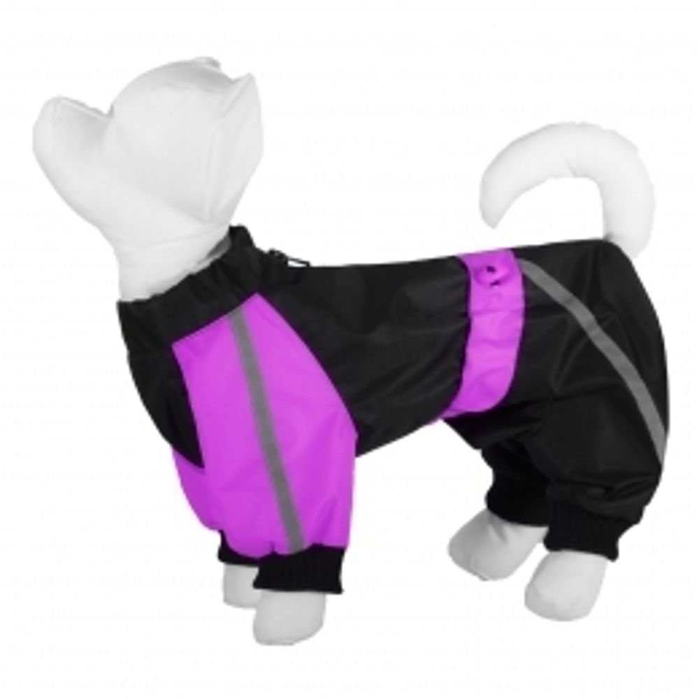 Tappi комбинезон Бэксайд для собак, на девочку, на молнии, размер S (спинка 26-29 см)
