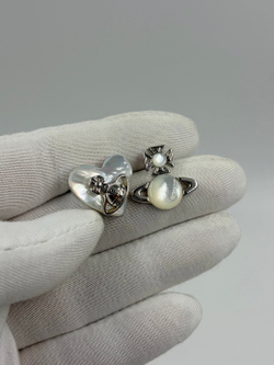 Серьги асимметричные Vivienne Westwood