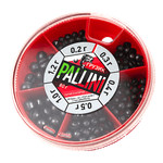 Набор грузил-Дробинок Pallini №3 080г - 0.2г-0.3г-0.4г-0.5г-1.0г-1.2г Дробинки