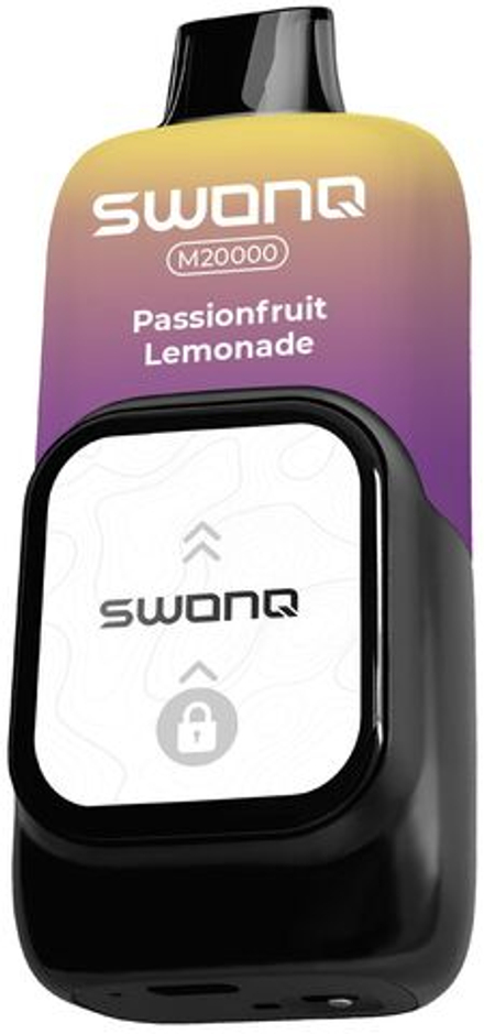 Набор Swonq M20000 с картриджем Passionfruit Lemonade - Лимонад с маракуйей 20000 затяжек 18мг (1,8%)