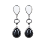 Серьги Possebon Madre, Agata Preto A0585.1.4 S