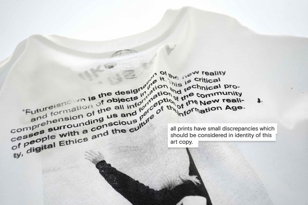 Футболка Futureisnown Human Empathy *Empathy collection Белая - фото 17