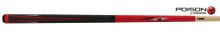 Кий Poison VX⁴ Jump Red and Black GTX™ Grip 2PC Пул 7,5oz
