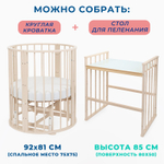 Кроватка ЗАЙКА 7 в 1 МАЯТНИК