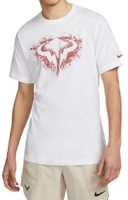 Мужская теннисная футболка Nike Dri-Fit Rafa T-Shirt - белый