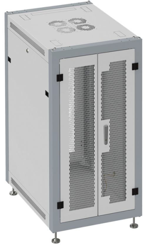 Шкаф напольный 19", 15U SYSMATRIX SL 6615.744