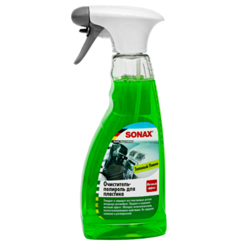 Sonax Очиститель-полироль для пластика c матовым эффектом (зеленый лимон) Cockpit Pfleger 500мл