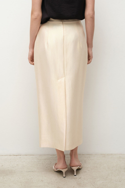 Юбка карандаш сияющая