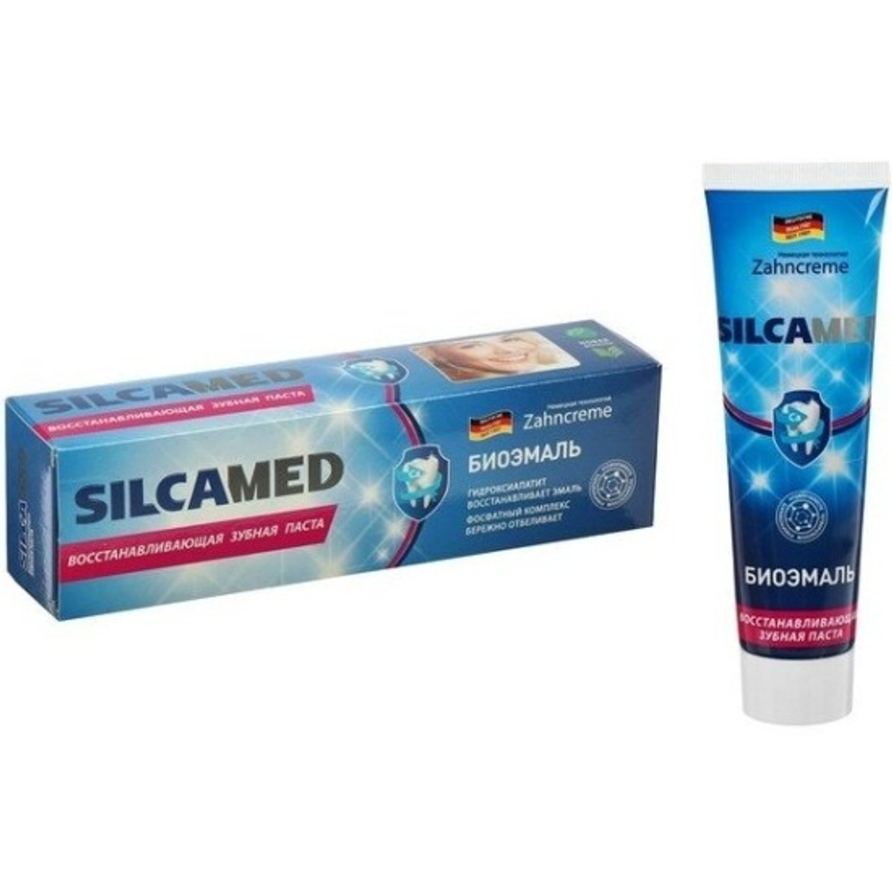Зубная паста Силкамед