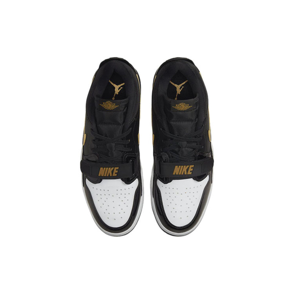 Кроссовки Air Jordan Legacy 312 Low Black and Gold