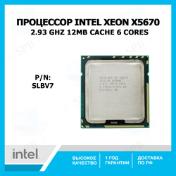Процессор Intel Xeon X5670 Gulftown (2933MHz, LGA1366, L3 12288Kb) , SLBV7, tray