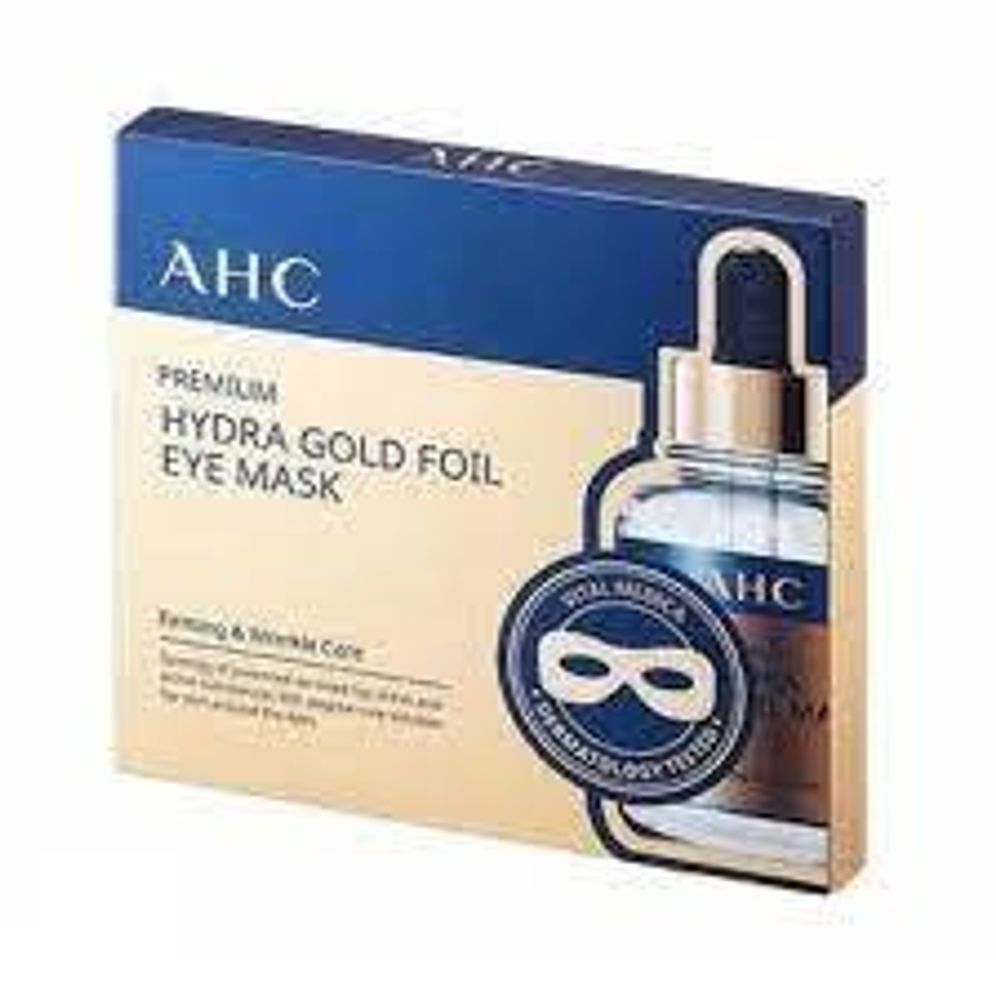 AHC Premium Hydra Gold Foil Eye Mask 5pcs