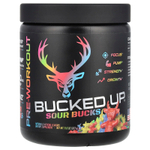 Bucked Up, предтренировочный комплекс, Sour Bucks, кислые жевательные конфеты, 327 г (11,5 унции)