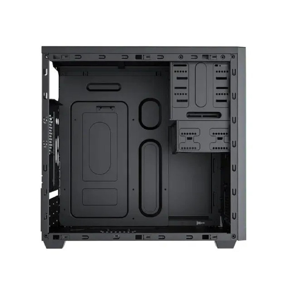 Корпус для компьютера Zircon Корпус Lima без БП (Midi Tower,Micro-ATX,Черн,1*USB3.0,2*USB2.0, 1*92mm )