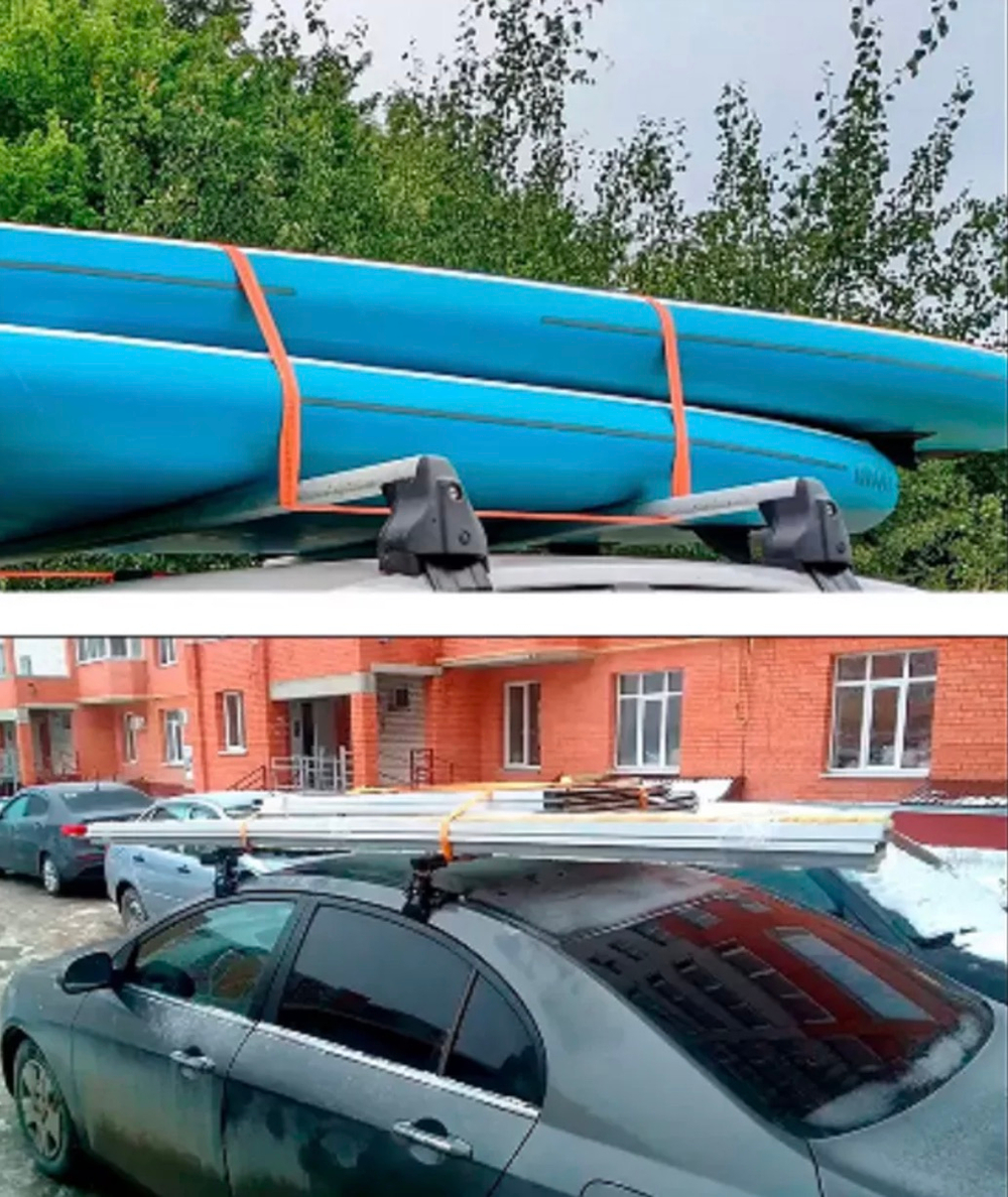 3Т-10М / Ремень стяжной для крепления груза, стяжка, 3 тонны, длина 10 метров, с крючками, оранжевый, в блистере, ST-213-10, TG (1 шт. / комплект)