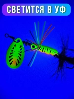 Блесна вертушка GRASSHOPPER на щуку и жереха