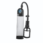 Прозрачная вакуумная помпа с манометром Deluxe Penis Pump (Цвет: прозрачный)