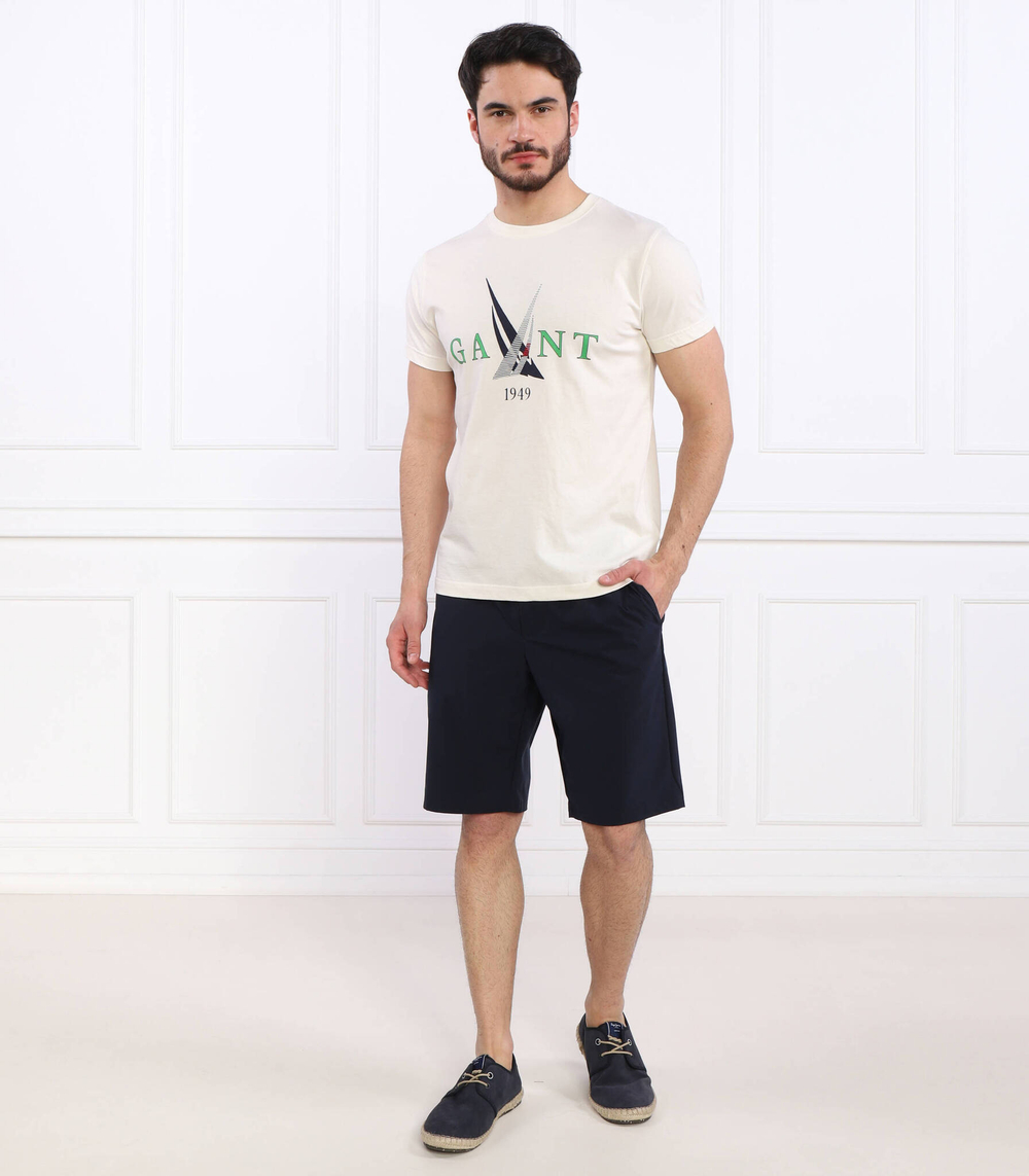 Футболка SAIL Gant - экрю(2003163)