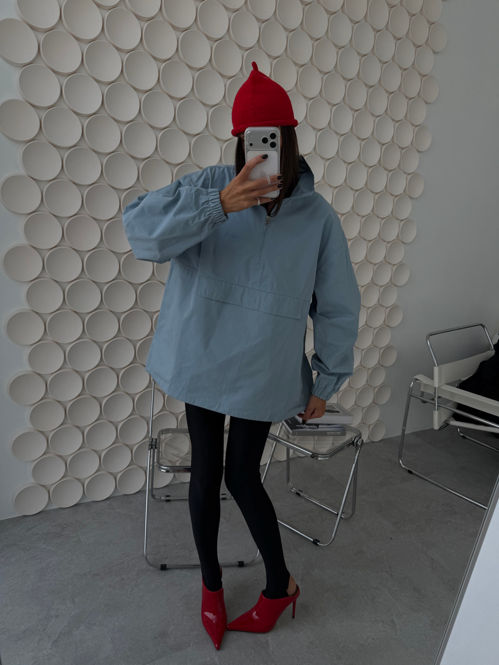 Анорак PILATES GIRL | Голубой