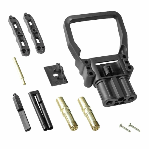 Штепсельное соединение (разъем) REMA 160A 150V (мама с ручкой)