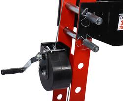 Пресс гидравлический 30т напольный с ножным и ручным приводом GTE