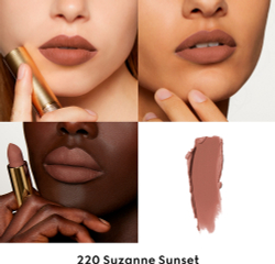 Gucci Gucci Beauty Rouge a Levres Matte Lipstick - Матовая помада оттенок 220 Suzanne Sunset, 3 g