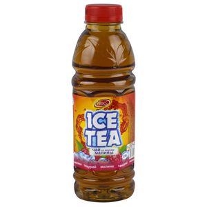 Чай RIKS ICE TEA черный малина 0,5 л/бут 12 бут/кор
