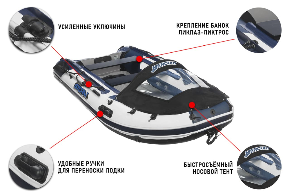 Лодка ПВХ STORMLINE AirDeck Extra 340 (2024)