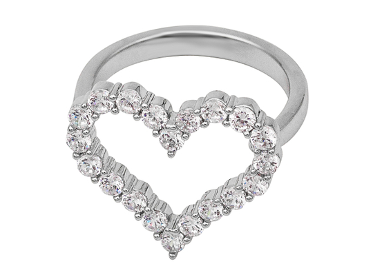 Кольцо Сердце