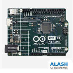 Arduino UNO R4 Minima (оригинал) — микроконтроллерная плата на базе Renesas RA4M1, 48 МГц, 32-бит