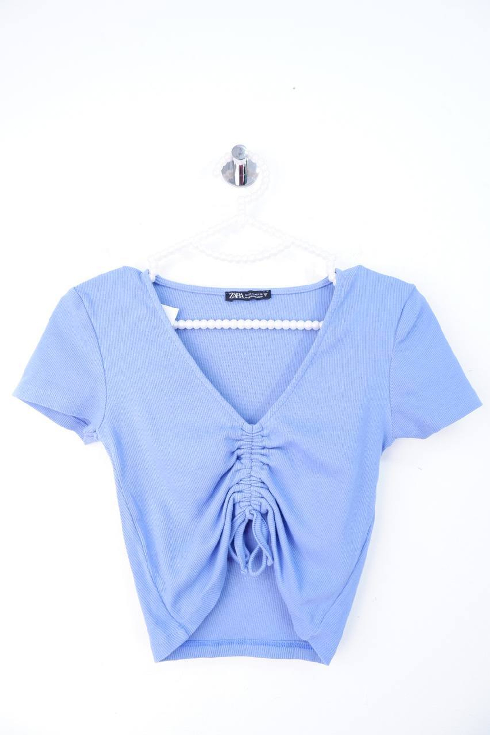 Футболка Zara укороченная 42/44 размер