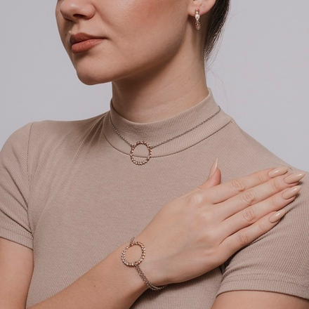 Колье Boccadamo XGR625RS BW/S/RG