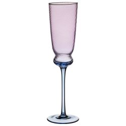 НАБОР БОКАЛОВ ДЛЯ ШАМПАНСКОГО "TWIST & SHINE" PURPLE, 2 ШТ/210 МЛ