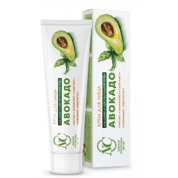 Krem \ Крем \ Cream Крем для лица «Невская Косметика Авокадо»