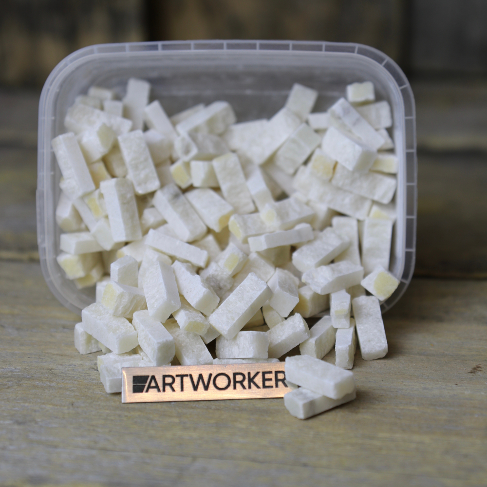 Колотый натуральный камень Rosa Portogallo Creme, 350 гр