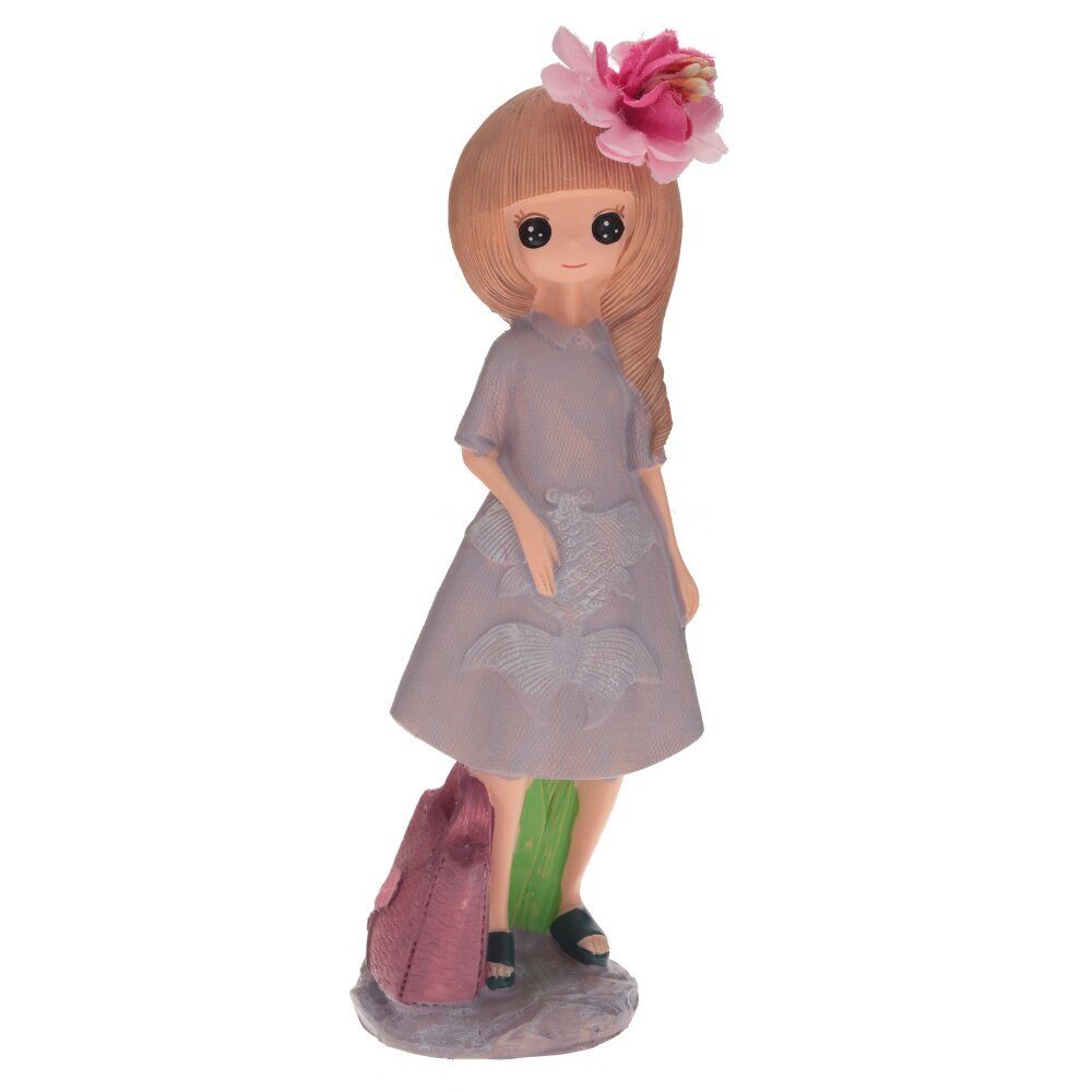 GAEM Фигурка декоративная "Девочка", L6,5 W6 H18,5 см, 4в.