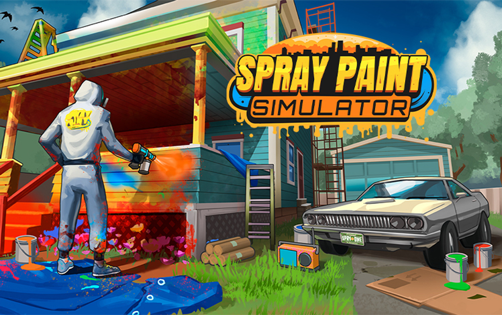 Spray Paint Simulator (для ПК, цифровой код доступа)
