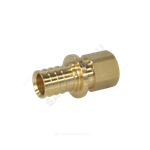 Муфта для PE-X труб аксиальная латунь Дн 25х3/4" ВР РОС