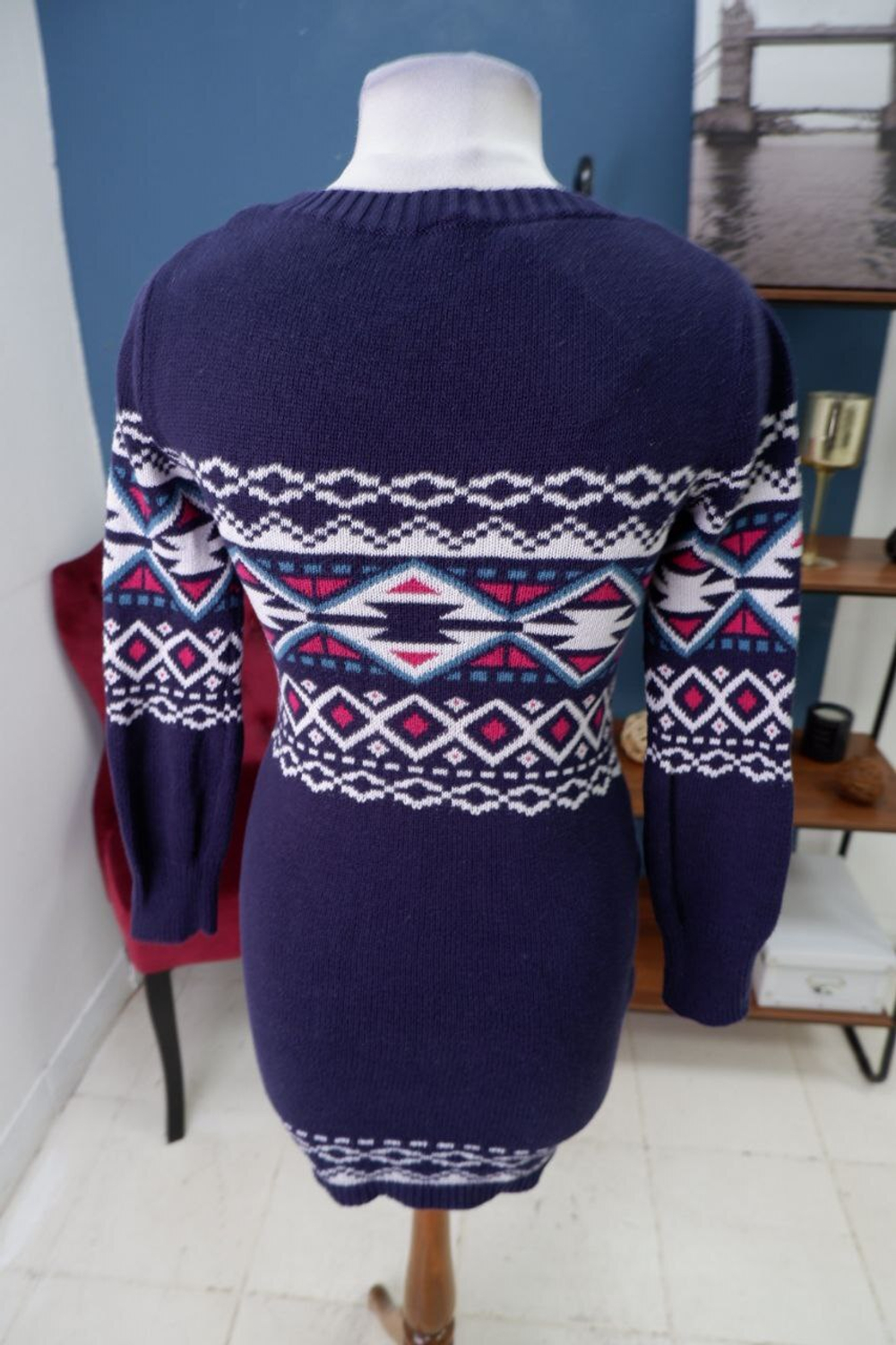 Платье Jump вязаное мини 42 размер