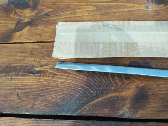 Молдинг задней двери Mercedes GLC C253 Coupe 15-22 Б/У Оригинал A2537352400