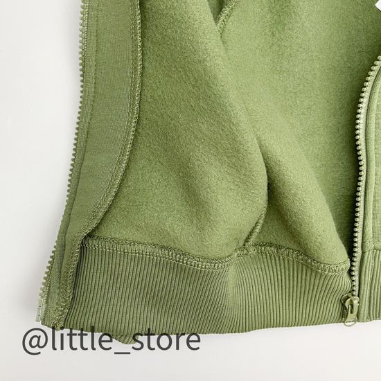 Комплект из футера с начесом "New one" Хаки