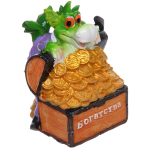 Фигурка «Дракон с кучей золота» 8,8*6,5*11 см, микс