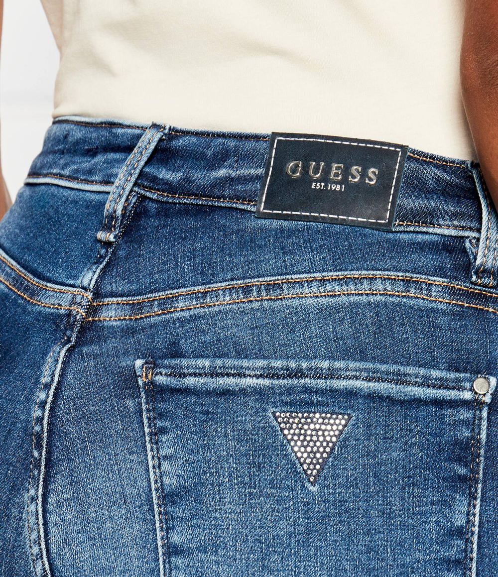 Джинсы sexy curve GUESS - темно-синий(W4YA76 D5E41)
